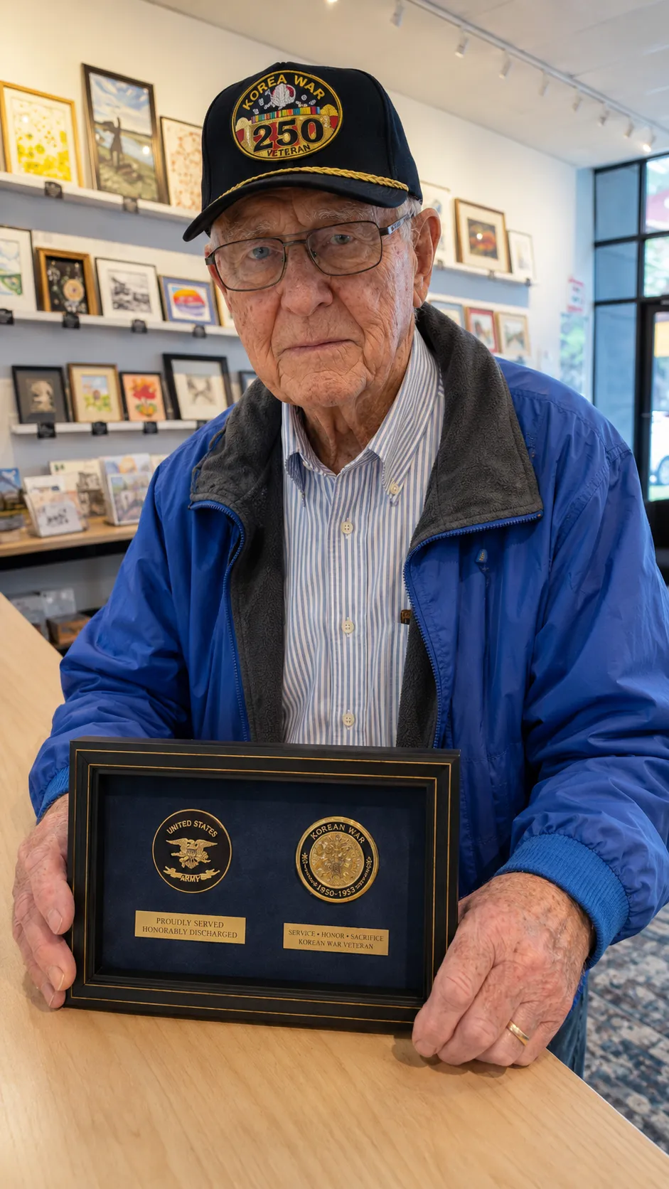 Explore the life and service of a Korean War veteran, celebrating his courage and dedication to preserving peace.